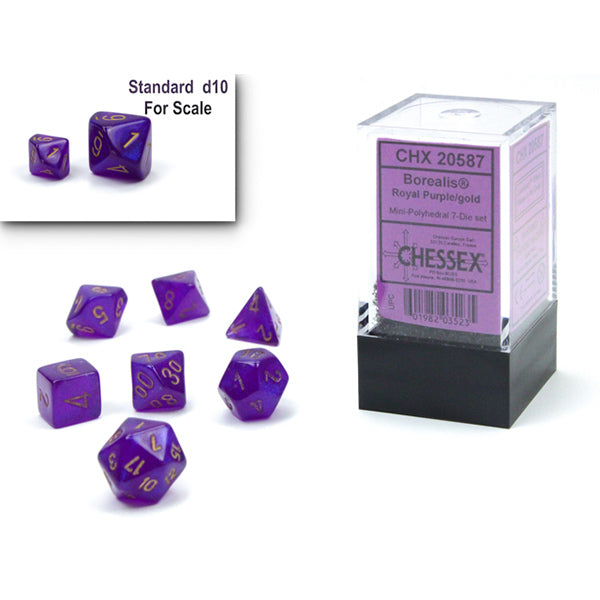 Chessex Mini-Polyhedral 7-Die Set