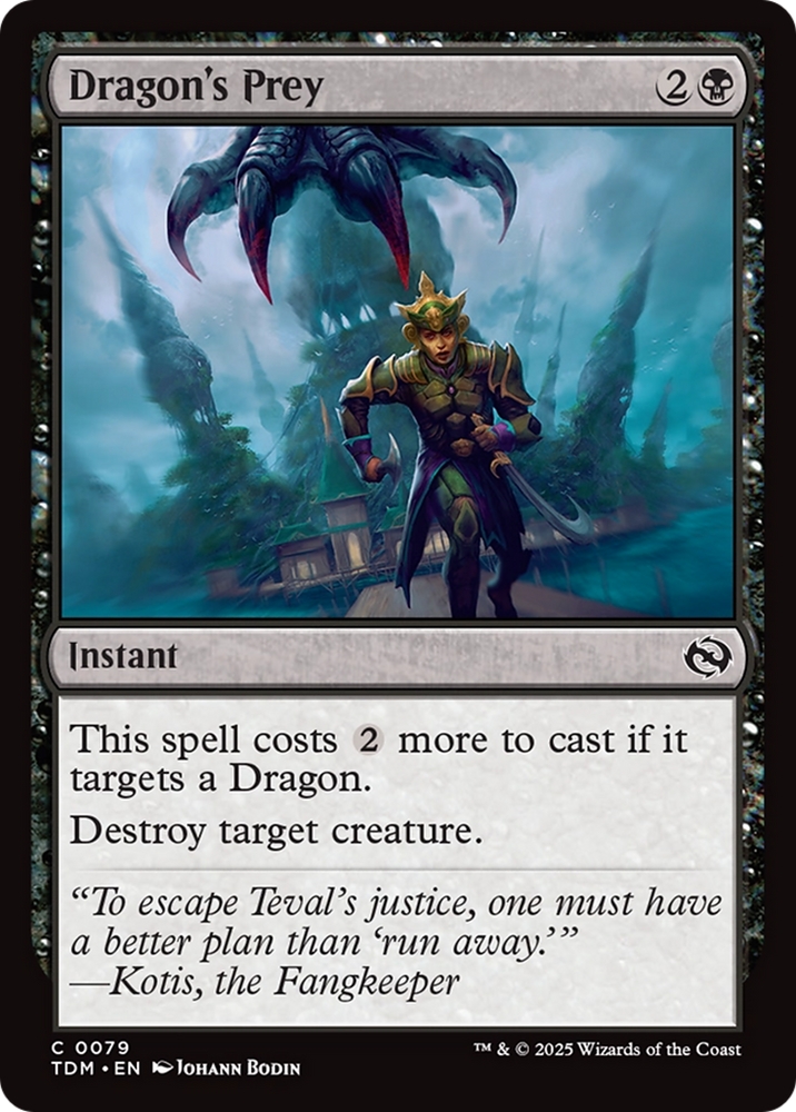 Dragon's Prey [Tarkir: Dragonstorm]