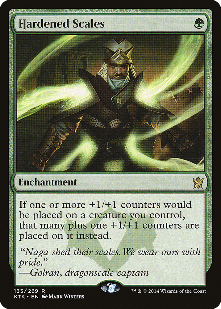 Hardened Scales [Khans of Tarkir]