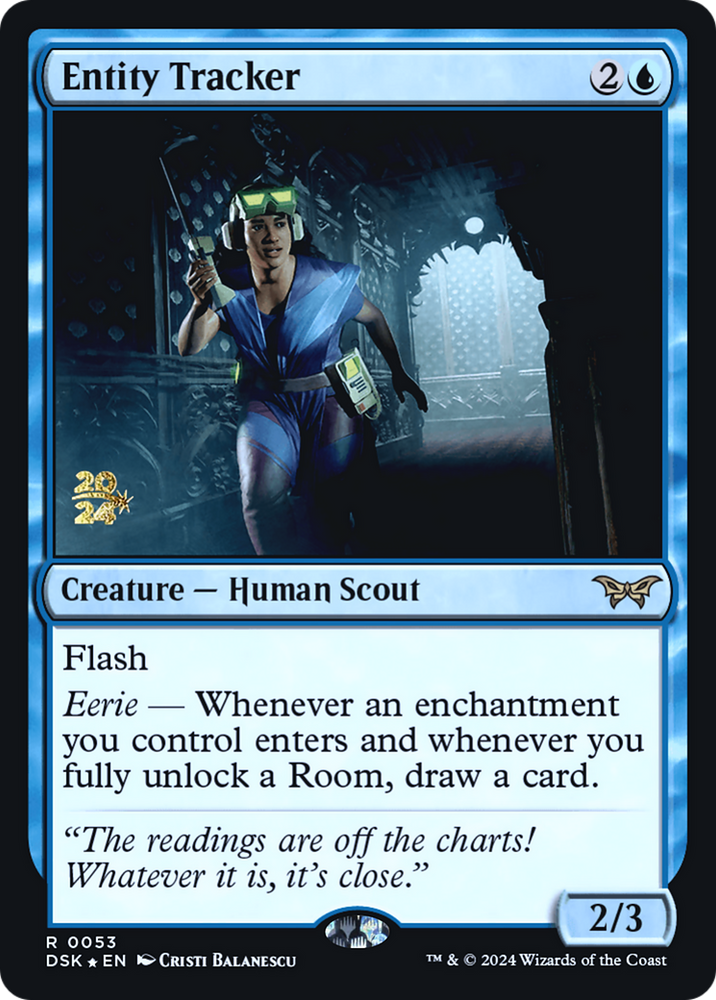 Entity Tracker (0053) [Duskmourn: House of Horror Prerelease Promos]