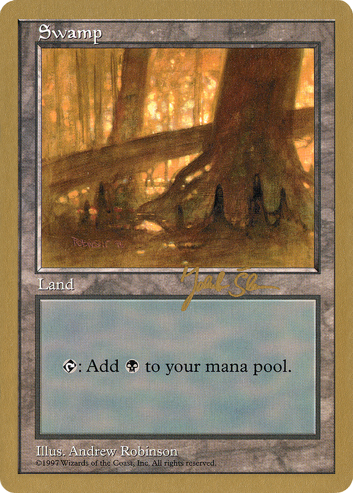 Swamp (js440) (Jakub Slemr) [World Championship Decks 1997]