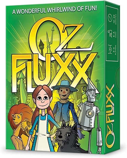 Looney Labs Oz Fluxx Card Game - Wizard of Oz Adventure with Twists and Turns