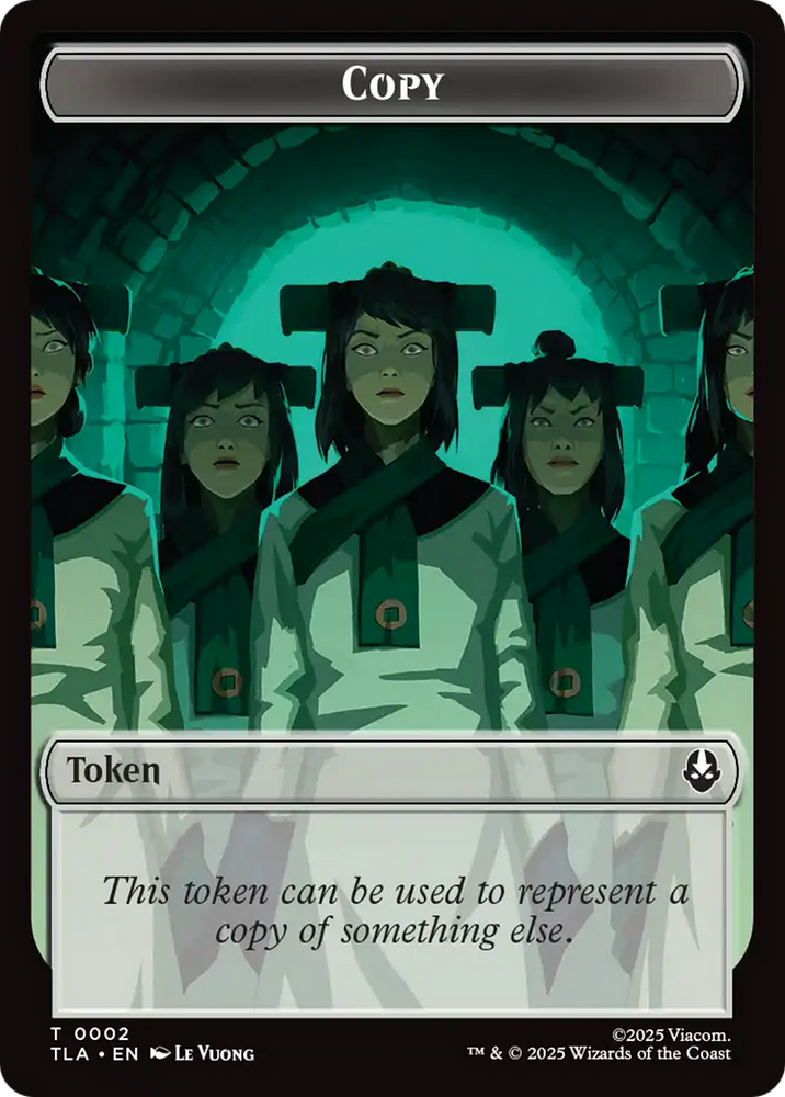 Clue (0014) // Copy (0002) Double-Sided Token [Avatar: The Last Airbender Tokens]