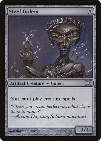 Steel Golem [Tenth Edition]