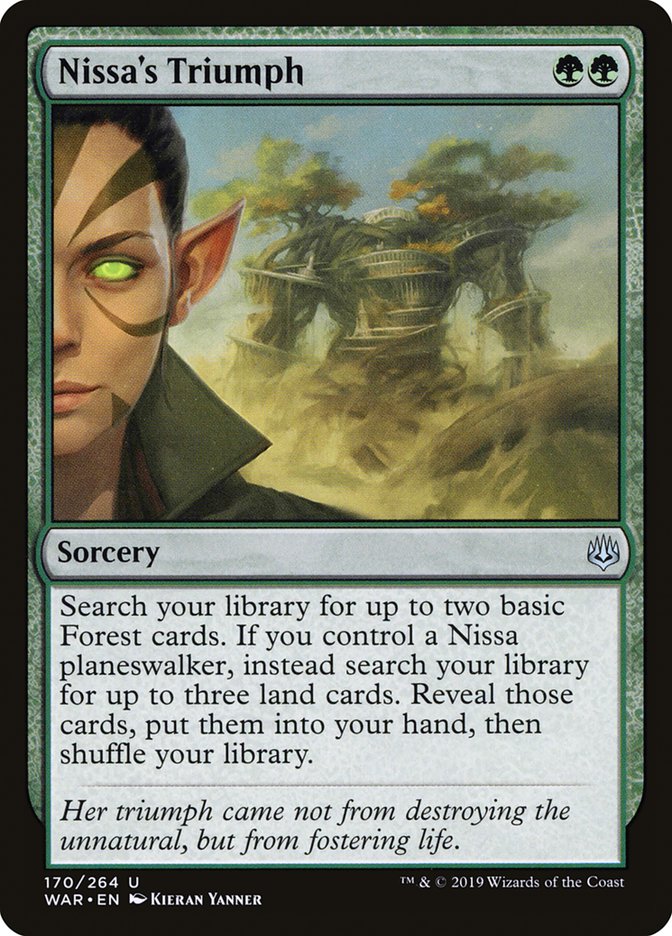 Nissa's Triumph [War of the Spark]
