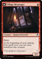 Village Messenger // Moonrise Intruder [Innistrad Remastered]