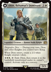 Dion, Bahamut's Dominant // Bahamut, Warden of Light [FINAL FANTASY]