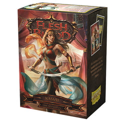 Dragon Shield Sleeves: Standard- Matte 'Flesh & Blood Kassai' Art, Limited Edition (100 ct.)