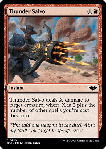 Thunder Salvo [Outlaws of Thunder Junction]