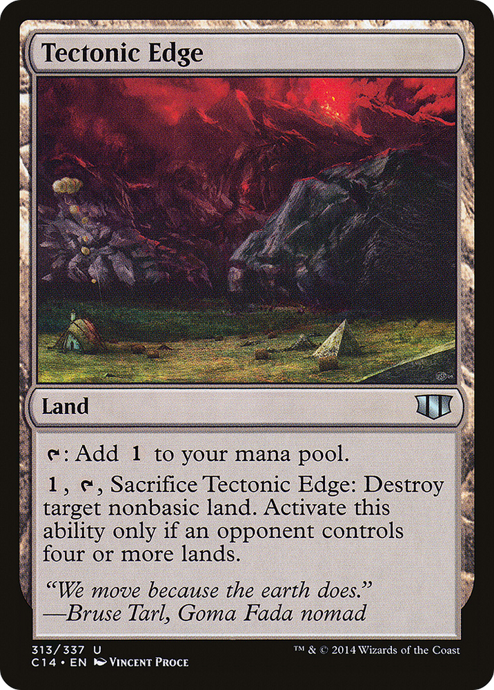 Tectonic Edge [Commander 2014]