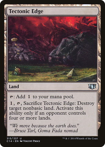Tectonic Edge [Commander 2014]
