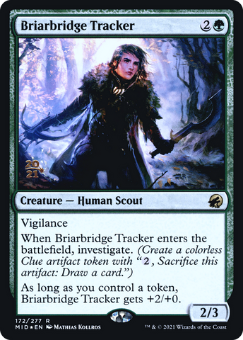 Briarbridge Tracker [Innistrad: Midnight Hunt Prerelease Promos]