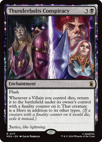 Thunderbolts Conspiracy [Marvel Super Heroes]