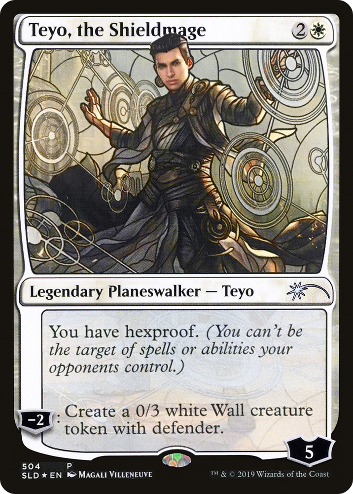 Teyo, the Shieldmage (Stained Glass) [Secret Lair Drop Promos]