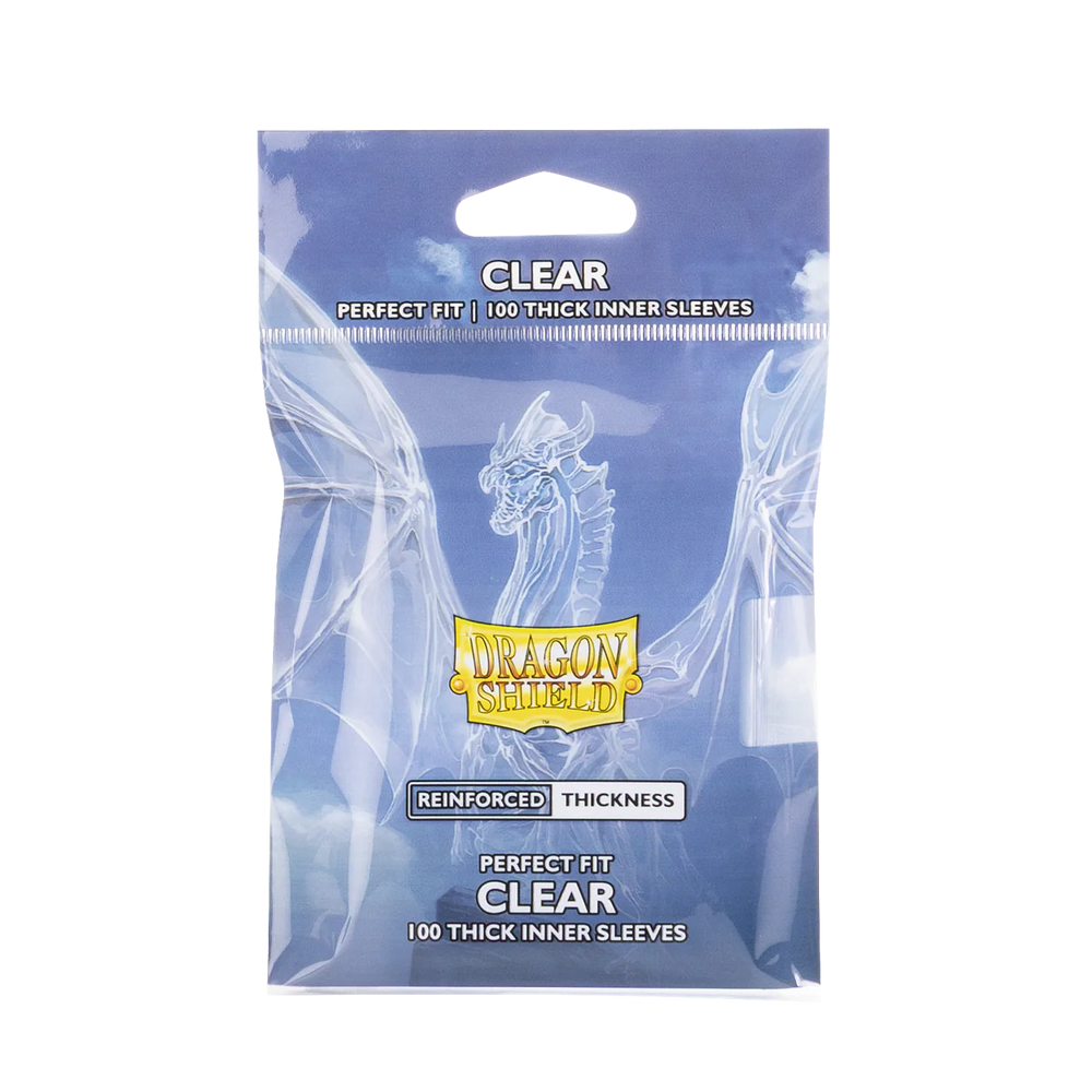 Dragon Shield Thick Inner Sleeves 100 cnt - Clear