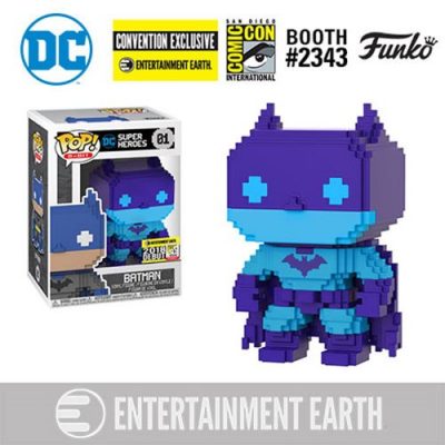 Funko POP! 8-Bit Batman Exclusive Vinyl Figure #01 [Blue & Purple]