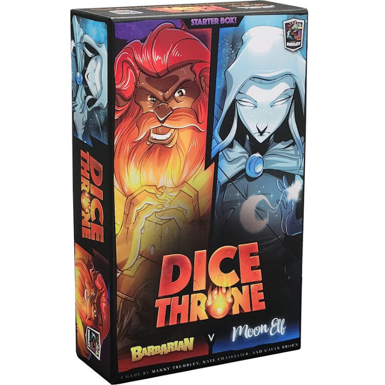 Dice Throne - Barbarian v Moon Elf
