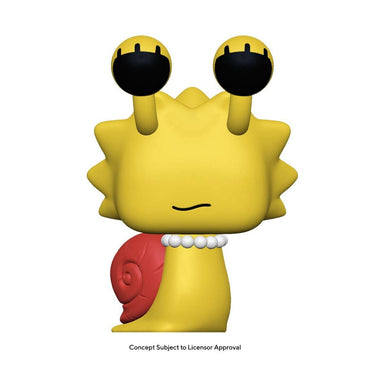 Funko POP! TV: Simpsons Snail Lisa 3.47-in Vinyl Figure