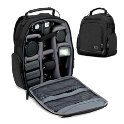 USA Gear UBK Customizable Camera Compact Backpack