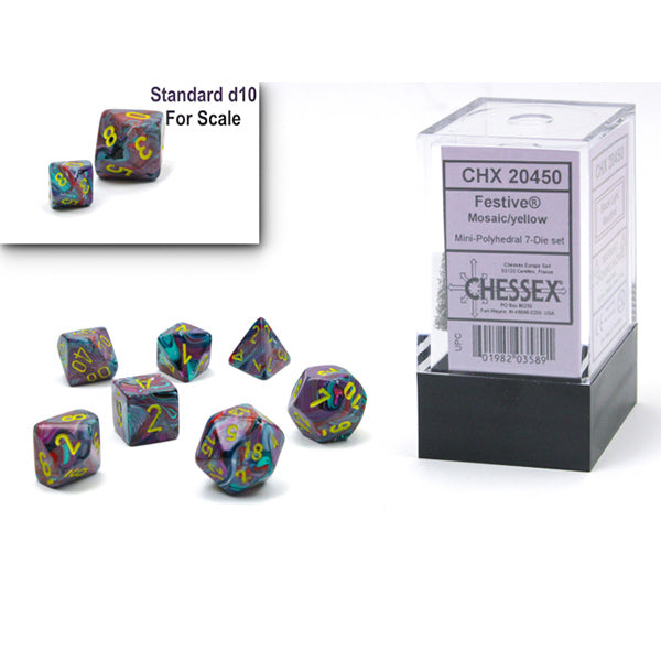 Chessex Mini-Polyhedral 7-Die Set
