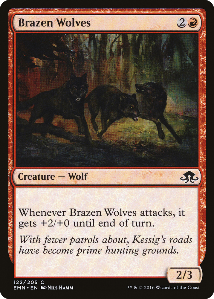 Brazen Wolves [Eldritch Moon]