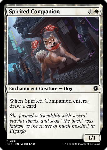 Spirited Companion [Bloomburrow Commander]