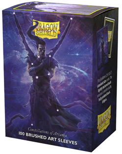 Dragon Shield Sleeves - 100ct Box Brushed Art - Constellation Alaric