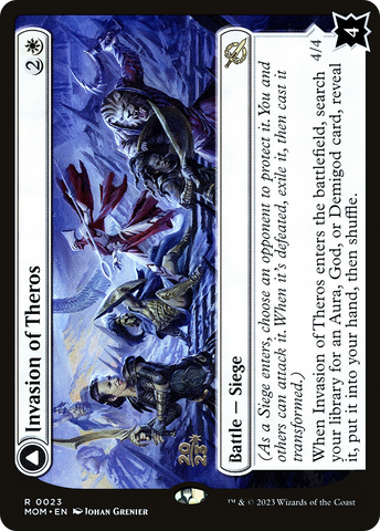 Invasion of Theros // Ephara, Ever-Sheltering [March of the Machine Prerelease Promos]