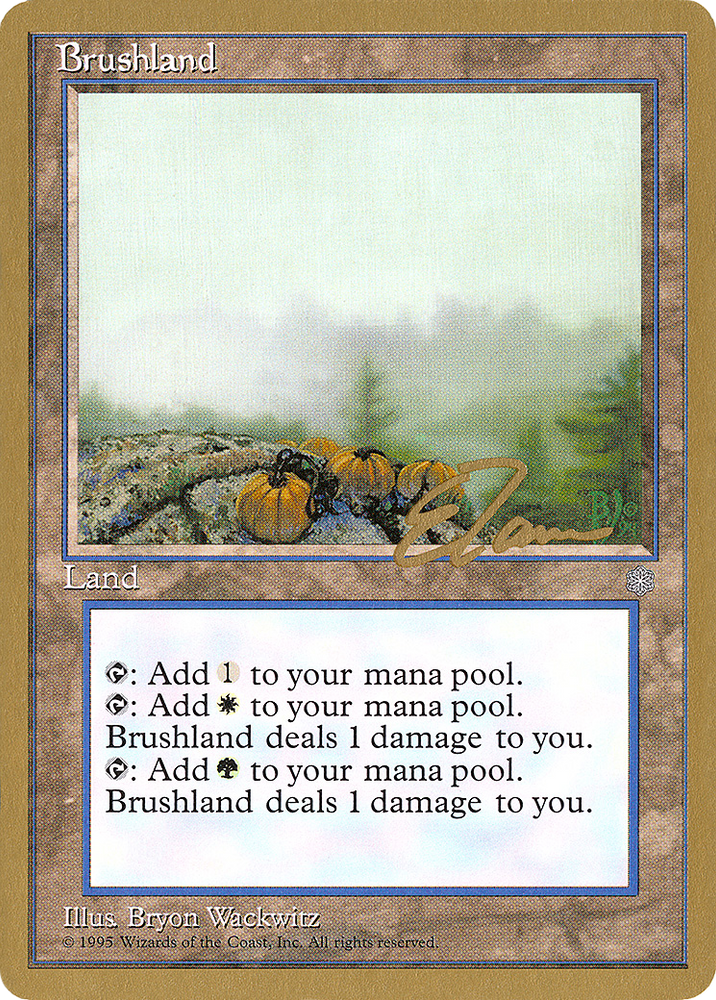 Brushland (Eric Tam) [Pro Tour Collector Set]