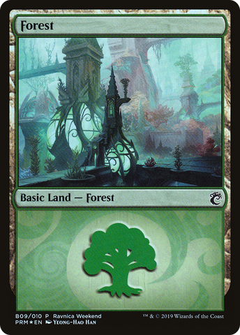 Forest (B09) [Ravnica Allegiance Guild Kit]