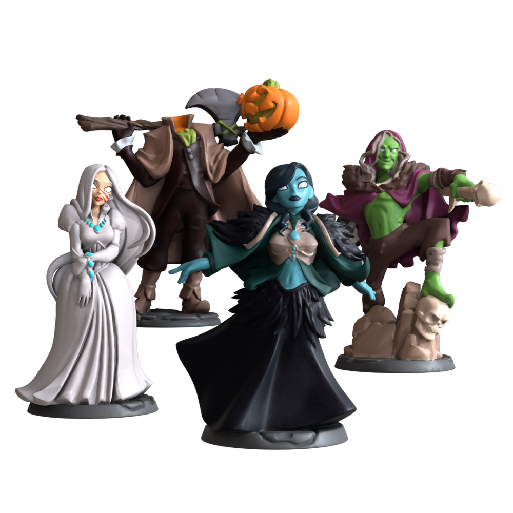 Dice Throne Outcasts Hero Sculpts