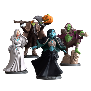 Dice Throne Outcasts Hero Sculpts
