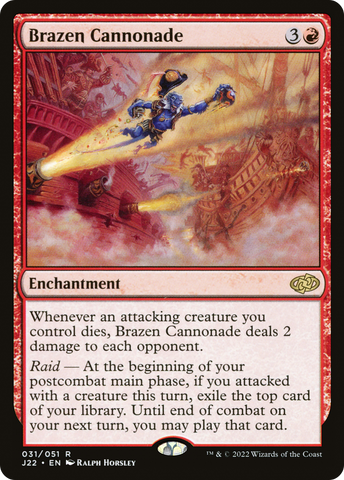 Brazen Cannonade [Jumpstart 2022]