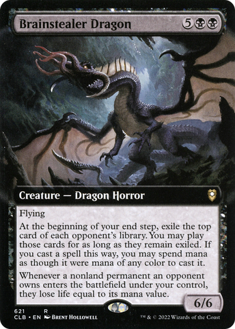 Brainstealer Dragon (Extended Art) [Commander Legends: Battle for Baldur's Gate]