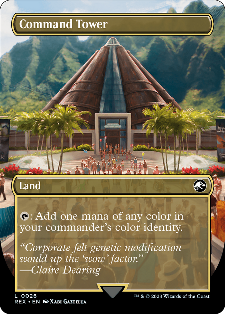 Command Tower // Command Tower (Borderless) [Jurassic World Collection]