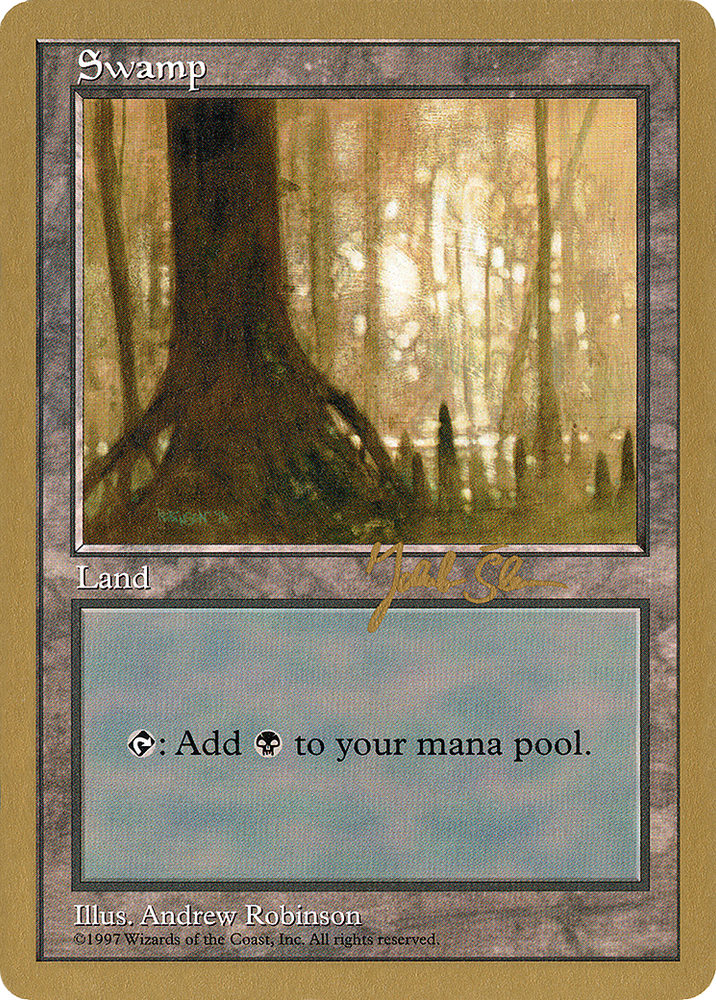 Swamp (js441) (Jakub Slemr) [World Championship Decks 1997]
