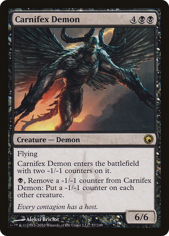 Carnifex Demon [Scars of Mirrodin]