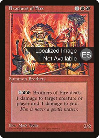 Brothers of Fire [Fourth Edition (Foreign Black Border)]