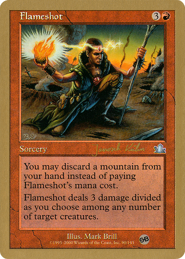 Flameshot (Janosch Kuhn) (SB) [World Championship Decks 2000]