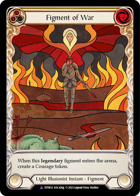 Figment of War // Bellona, Archangel of War (Marvel) [DTD012] (Dusk Ti