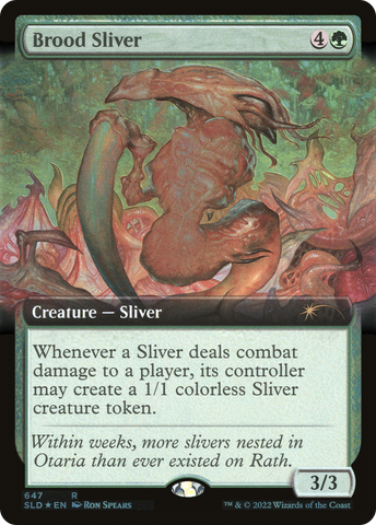 Brood Sliver (Extended Art) [Secret Lair Drop Promos]