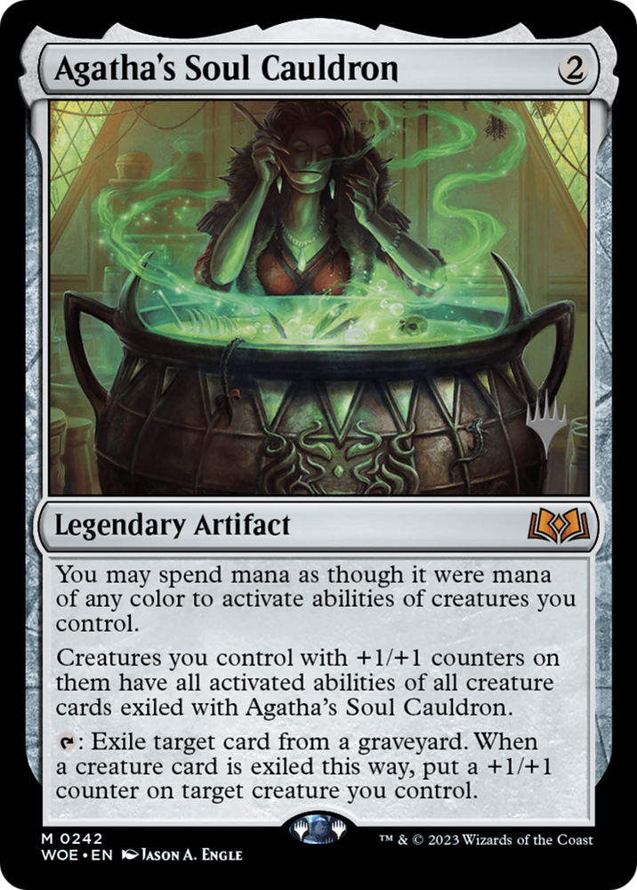Agatha's Soul Cauldron (Promo Pack) [Wilds of Eldraine Promos]
