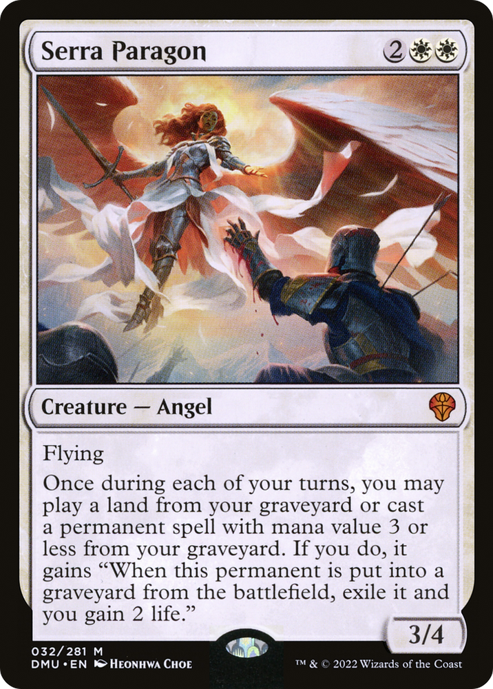 Serra Paragon (DMU-032) - Dominaria United Foil