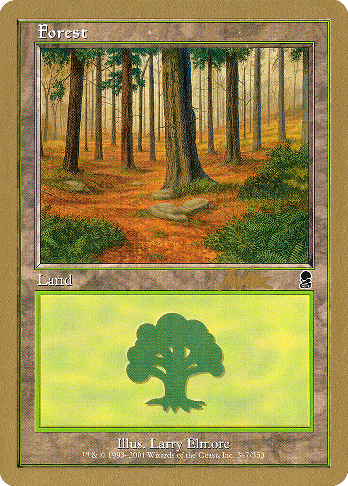 Forest (bk347) (Brian Kibler) [World Championship Decks 2002]