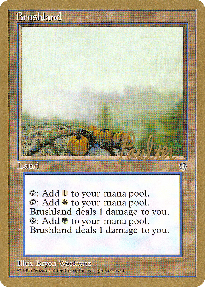 Brushland (Preston Poulter) [Pro Tour Collector Set]