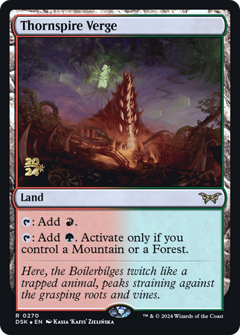 Thornspire Verge [Duskmourn: House of Horror Prerelease Promos]