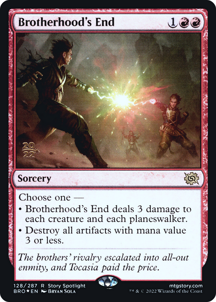 Brotherhood's End [The Brothers' War Prerelease Promos]