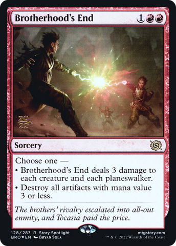 Brotherhood's End [The Brothers' War Prerelease Promos]