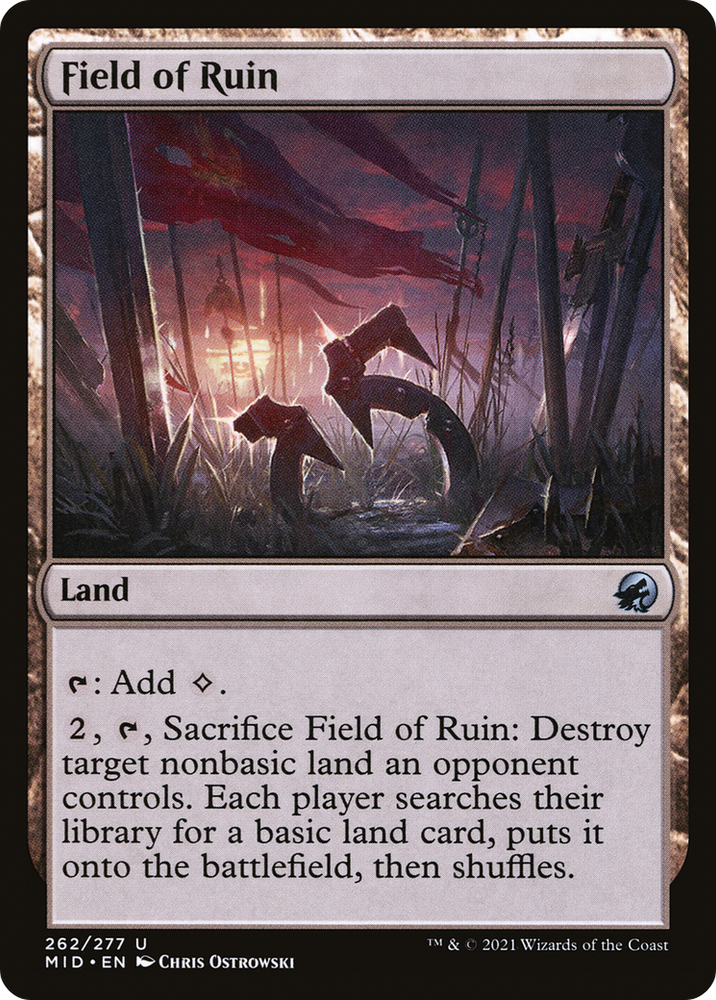 Field of Ruin [Innistrad: Midnight Hunt]