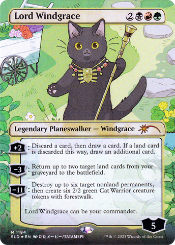 Lord Windgrace (Borderless) [Secret Lair Drop Series]